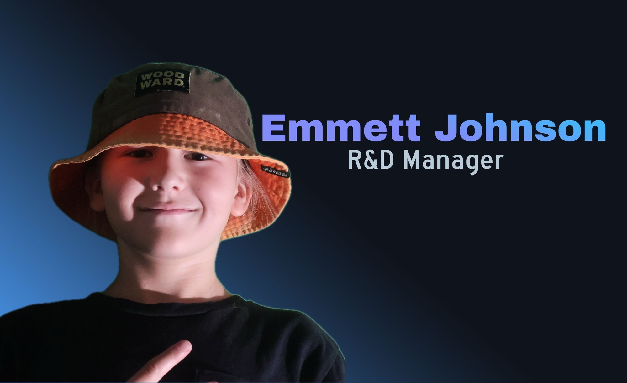 Emmett Johnson, R&D Manager at VHproduct